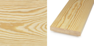 Dauerholz Oberfläche und Schrägansicht